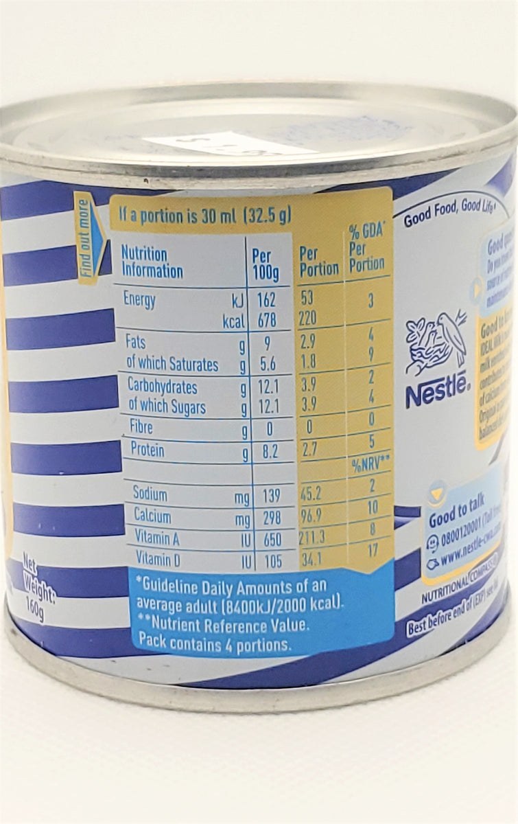 Ideal Evaporated Milk (160g) – Soronko